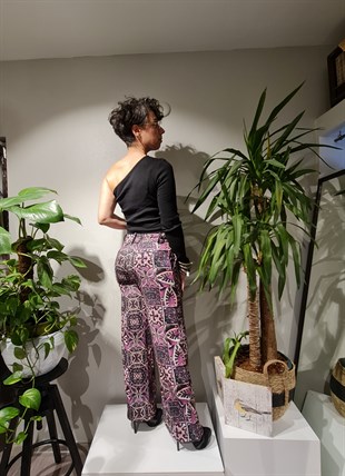 Cama Ampla Kadın Pantolon