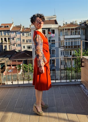 Canyella Kruvaze Elbise