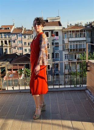 Canyella Kruvaze Elbise