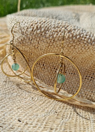 Circle Aventurin Küpe