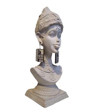 Coral Gümüş Unisex Küpe