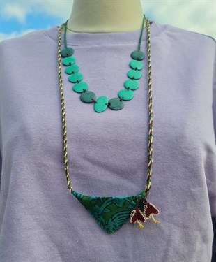 Desenli Cevşen Kolye