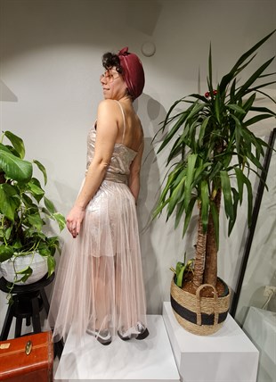 Rosa Sucre Tül Detaylı Elbise