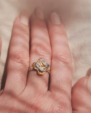 Gümüş Kuş Yüzük