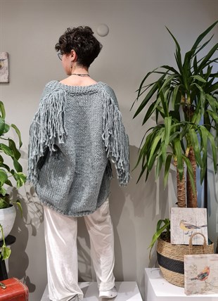 Hurly-Burly El Örgüsü Hırka