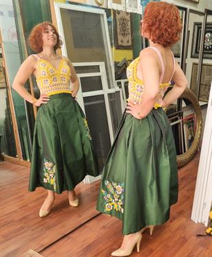 Jane Papatya El Örgüsü Büstiyer