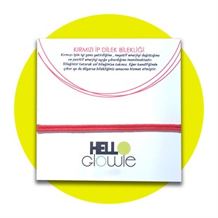 Kırmızı Dilek Bilekliği