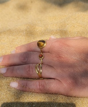 Kırmızı Opal Yüzük