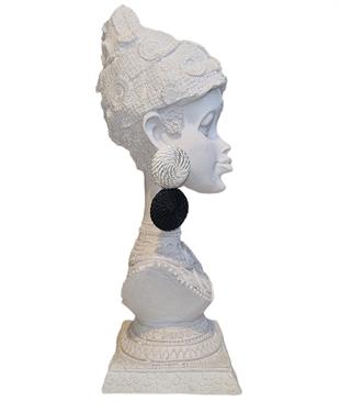 Mismatch Siyah Beyaz Küpe