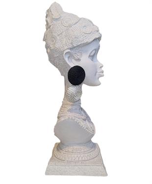 Mismatch Siyah Beyaz Küpe