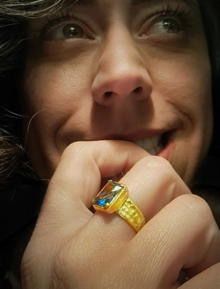 Mistik Topaz Yüzük