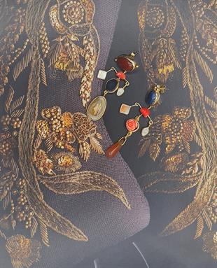 Multilayer Balance Victorian Drop Earring