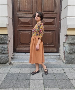 Patro Retro Tasarım Elbise