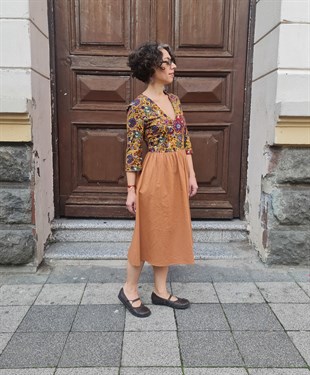 Patro Retro Tasarım Elbise