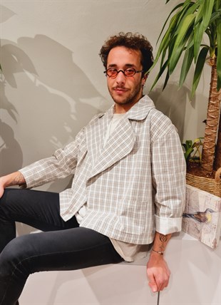 Quadres Vintage Ceket