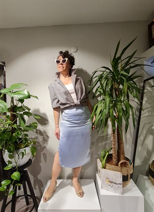 Setinat Yırtmaçlı Etek