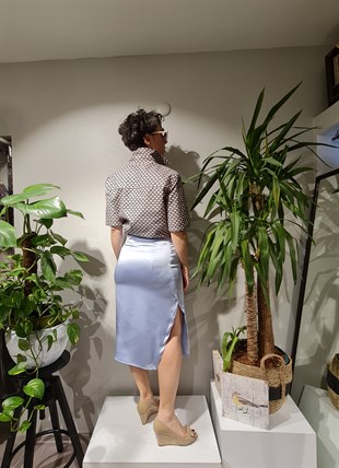 Setinat Yırtmaçlı Etek