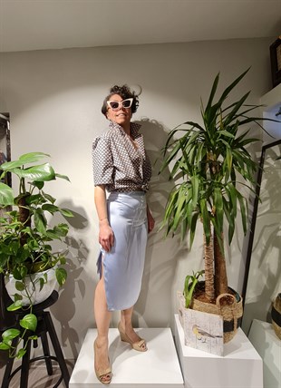 Setinat Yırtmaçlı Etek