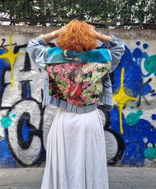 Spirited Away Anime Jean Ceket