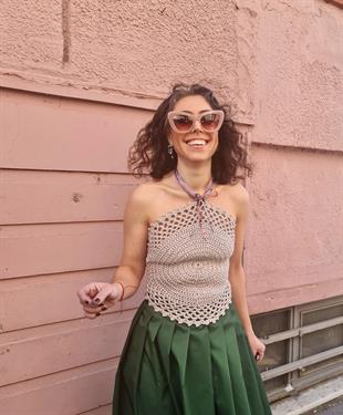 Tasarım Crochet Büstiyer