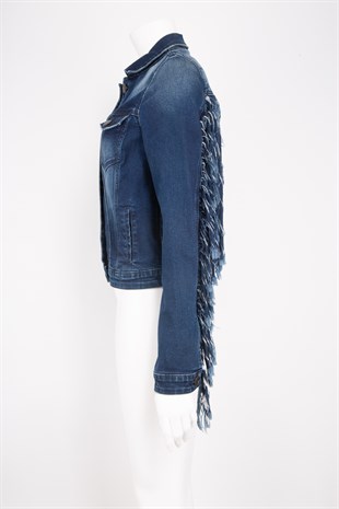 Tassel Denim Ceket