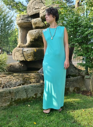 Turkuaz Elbise