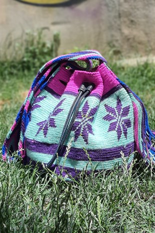 Turkuaz Wayuu Bag
