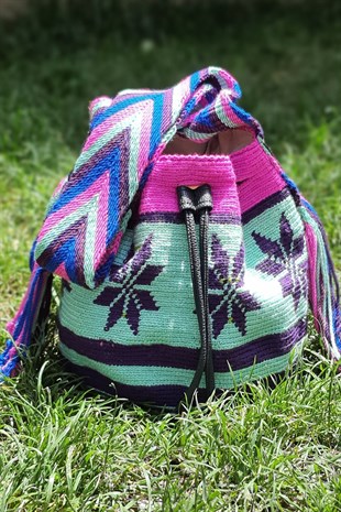 Turkuaz Wayuu Bag
