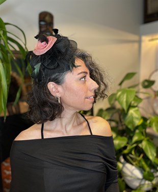 Tüylü Saç Aksesuarı