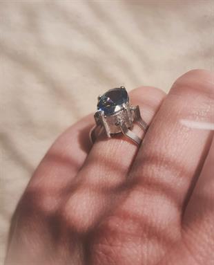 Two in One Gümüş Yüzük