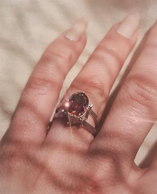 Two in One Gümüş Yüzük