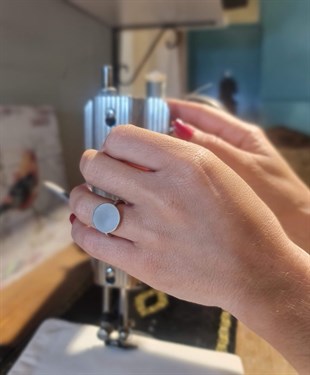 Yuvarlak Mat Yüzük