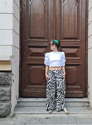 Zebra Pantolon