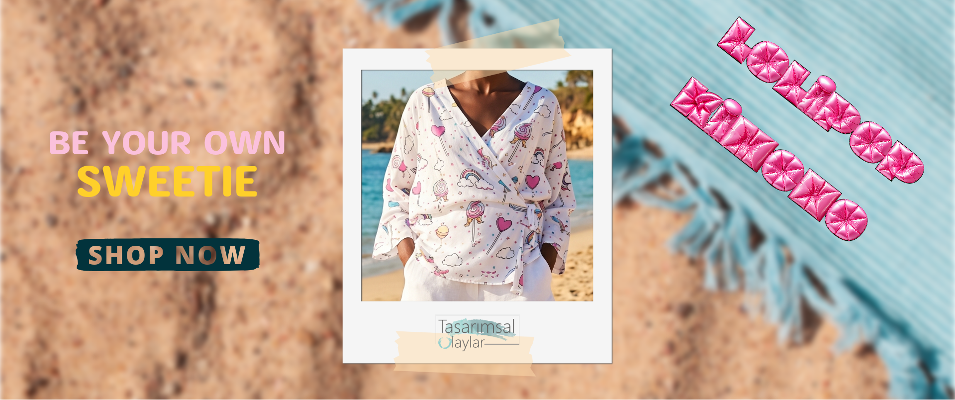Tasarım Lolipop Kimono