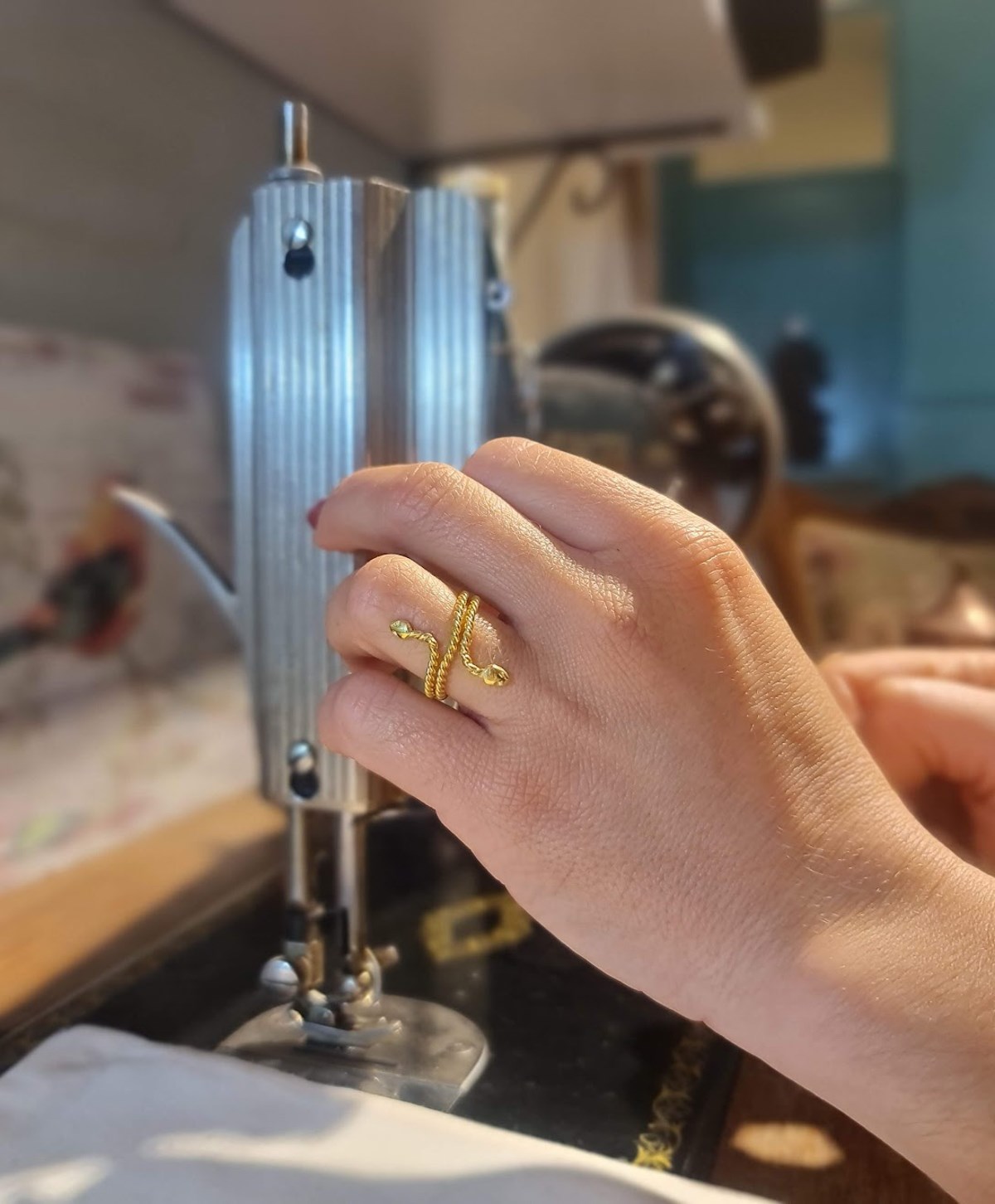 Çift Başlı Yılan Yüzük