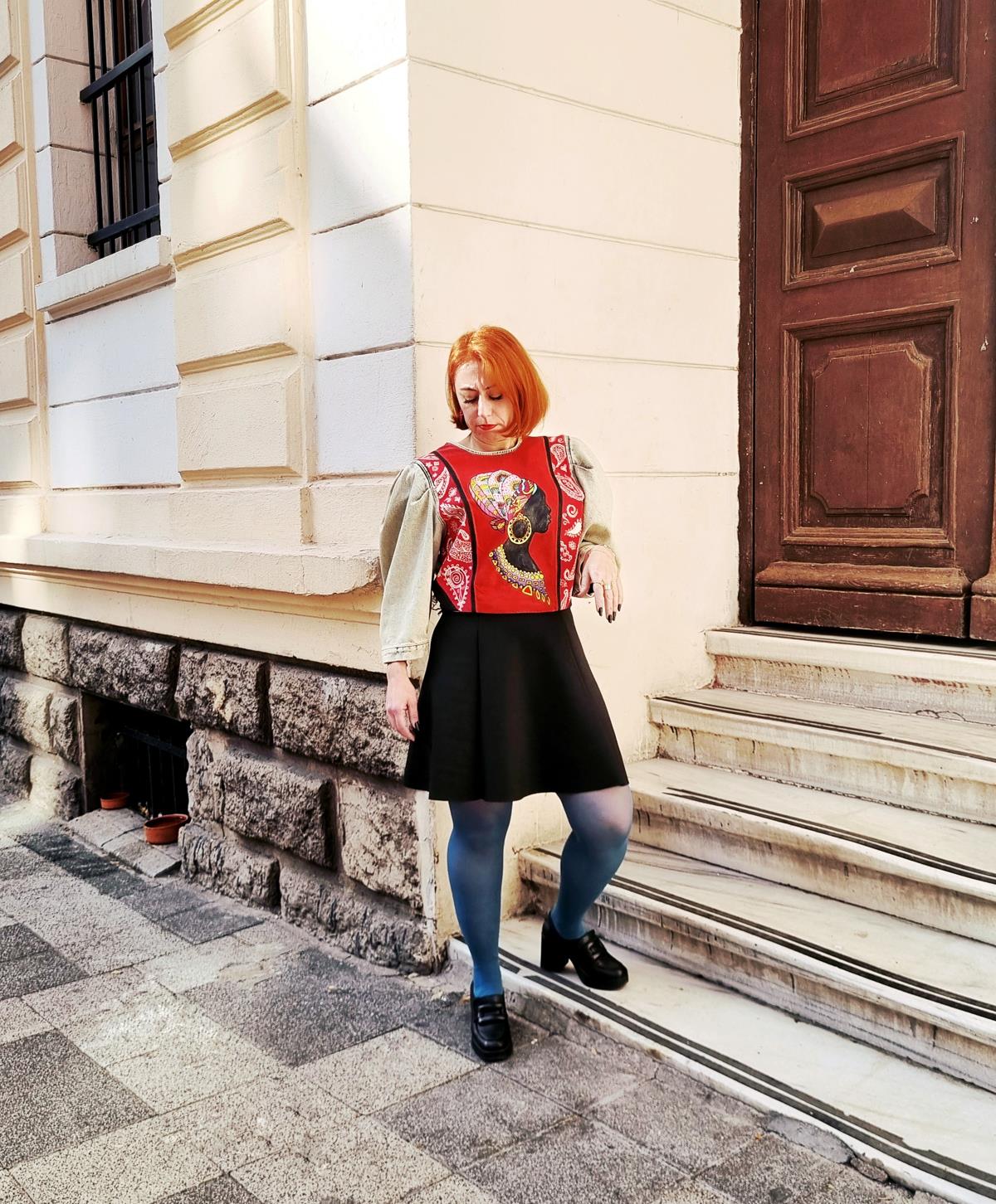 Kadın Buz Mavi Jean Kot Büstiyer