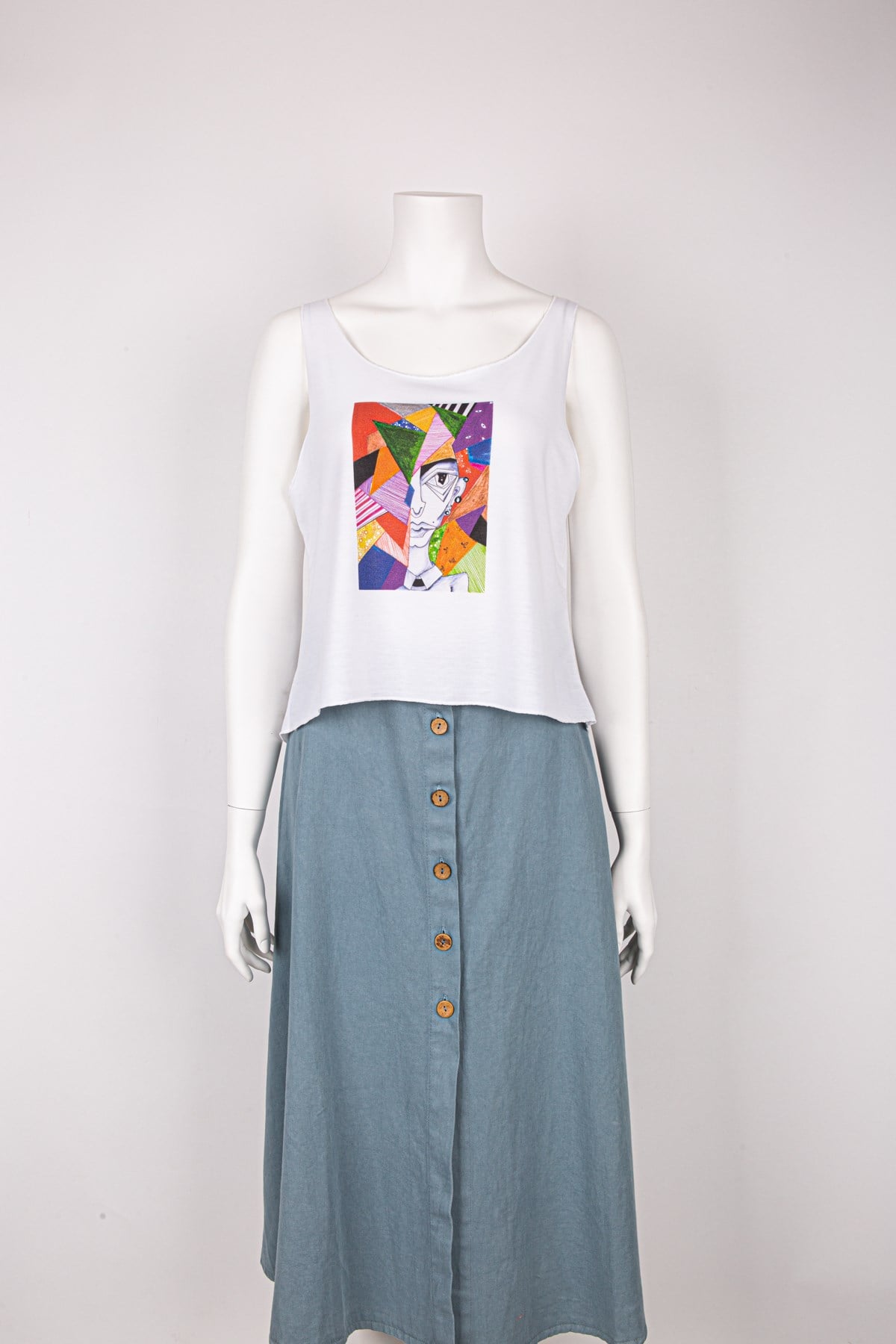 Triangle Askılı Tshirt