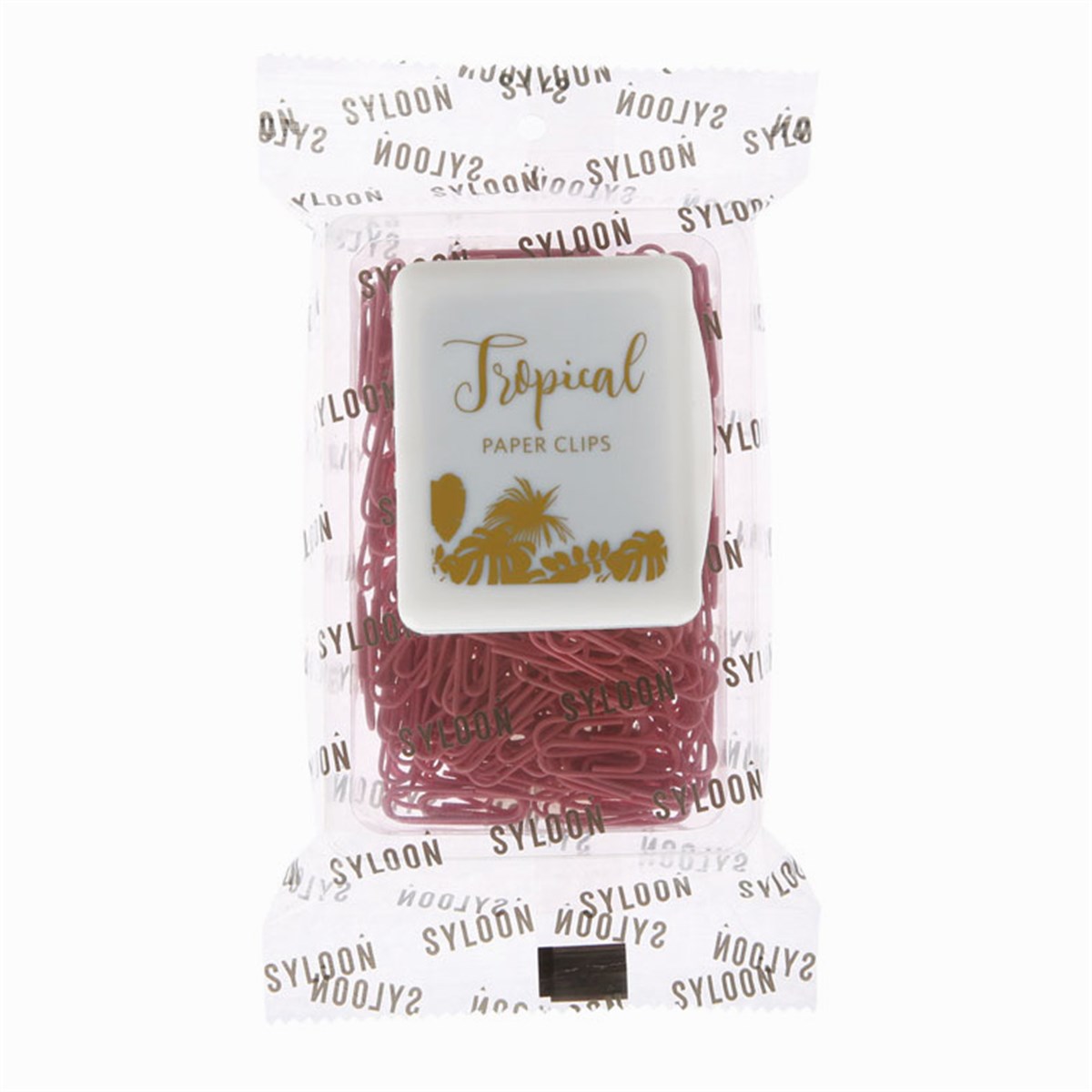 PYRUS 28 MM PAPER CLIPS PEMBE
