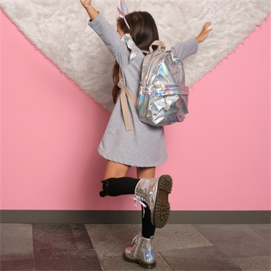 Charm Kız Çocuk Sırt Çantası Gümüş