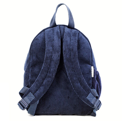 Coolest Fitil Kadife Erkek Çocuk Sırt Çantası Lacivert