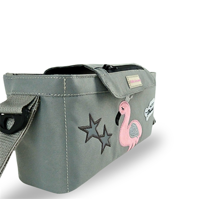 Flamenco Puset Çanta Gri