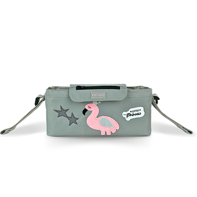 Flamenco Puset Çanta Gri