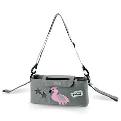 Flamenco Puset Çanta Gri