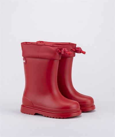 W10100 Chufo Cuello İgor Marka Unisex Çocuk Yağmur Çizmesi Kırmızı