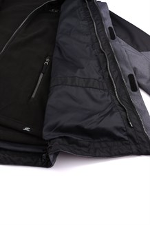 Hannah Sigfred 3 in1 Outdoor Jacket Mel - Anthracite