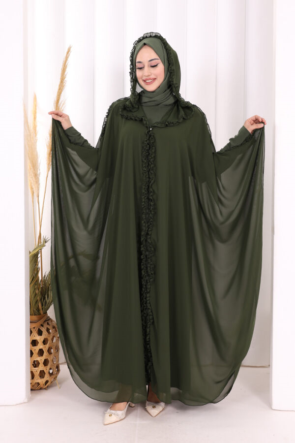 Haki Abiye Elbise Takim