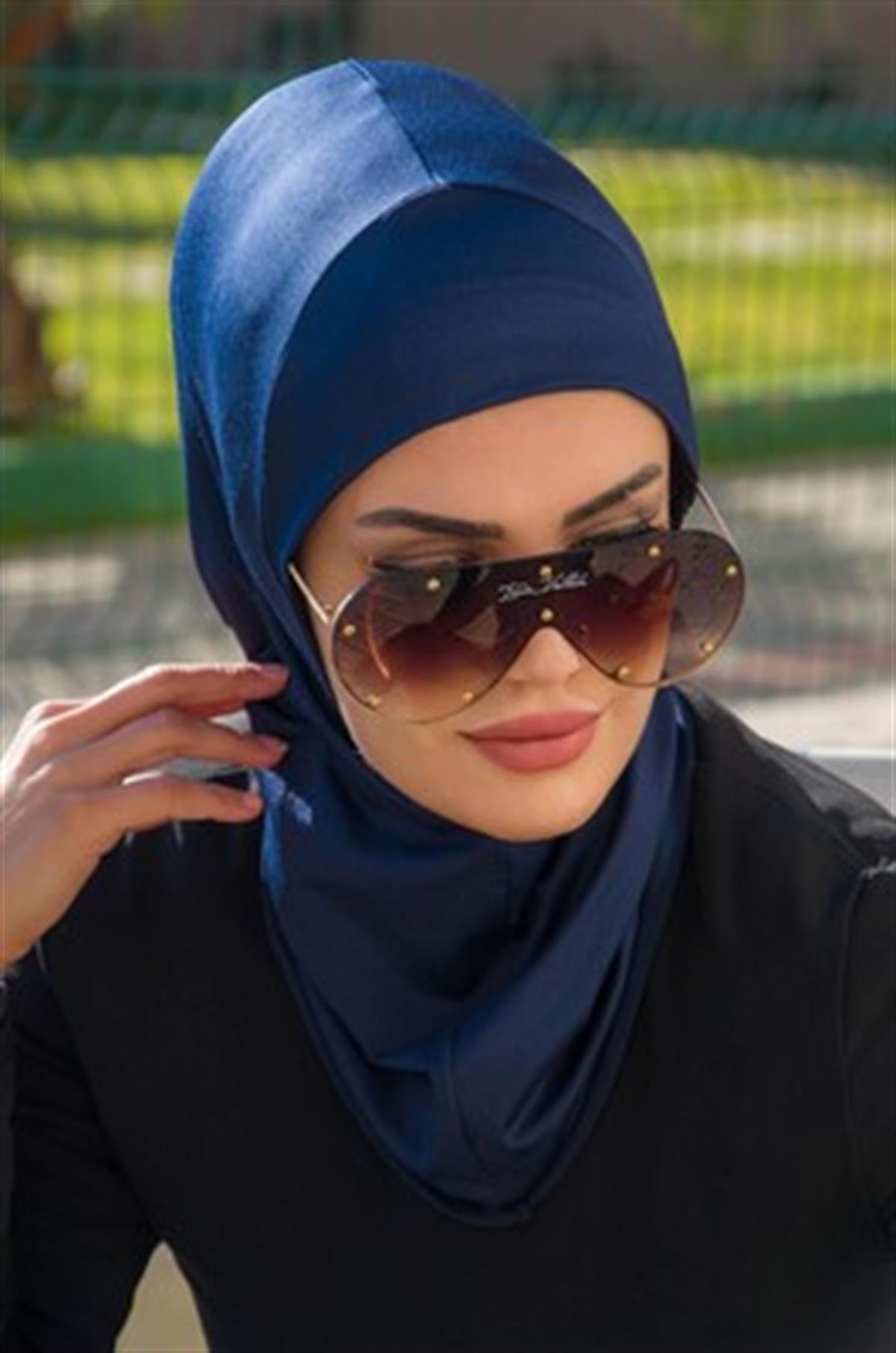 Lacivert Yüzücü Bonesi