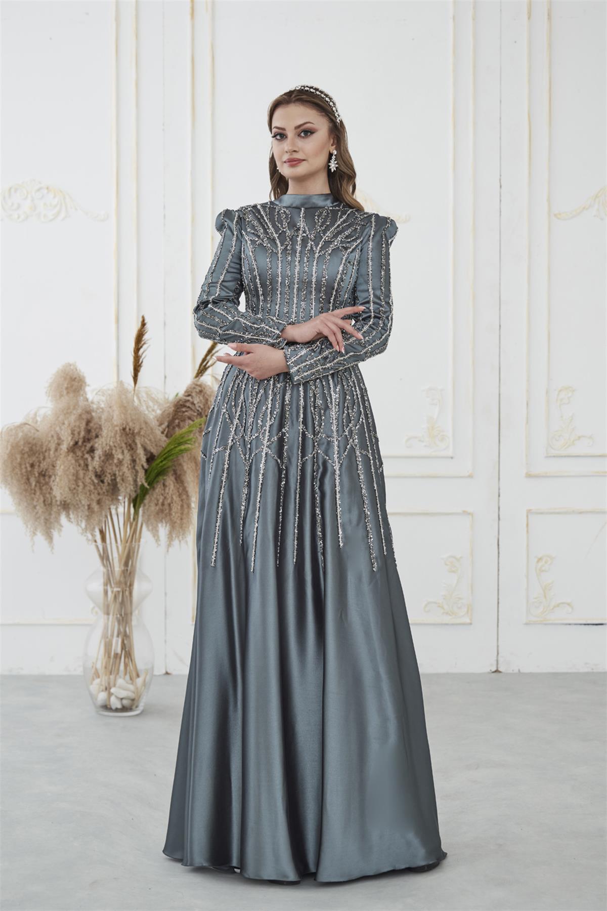 Emma Tesettür Abiye Çağla