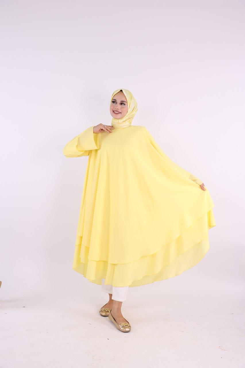 Hardal Şifon Kat Tunik 