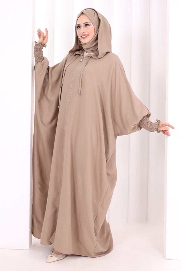 Kapüşonlu Ferace Vizon